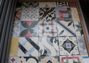 Amplia variedad de azulejos rústicos de estilo antiguo en Buenavista